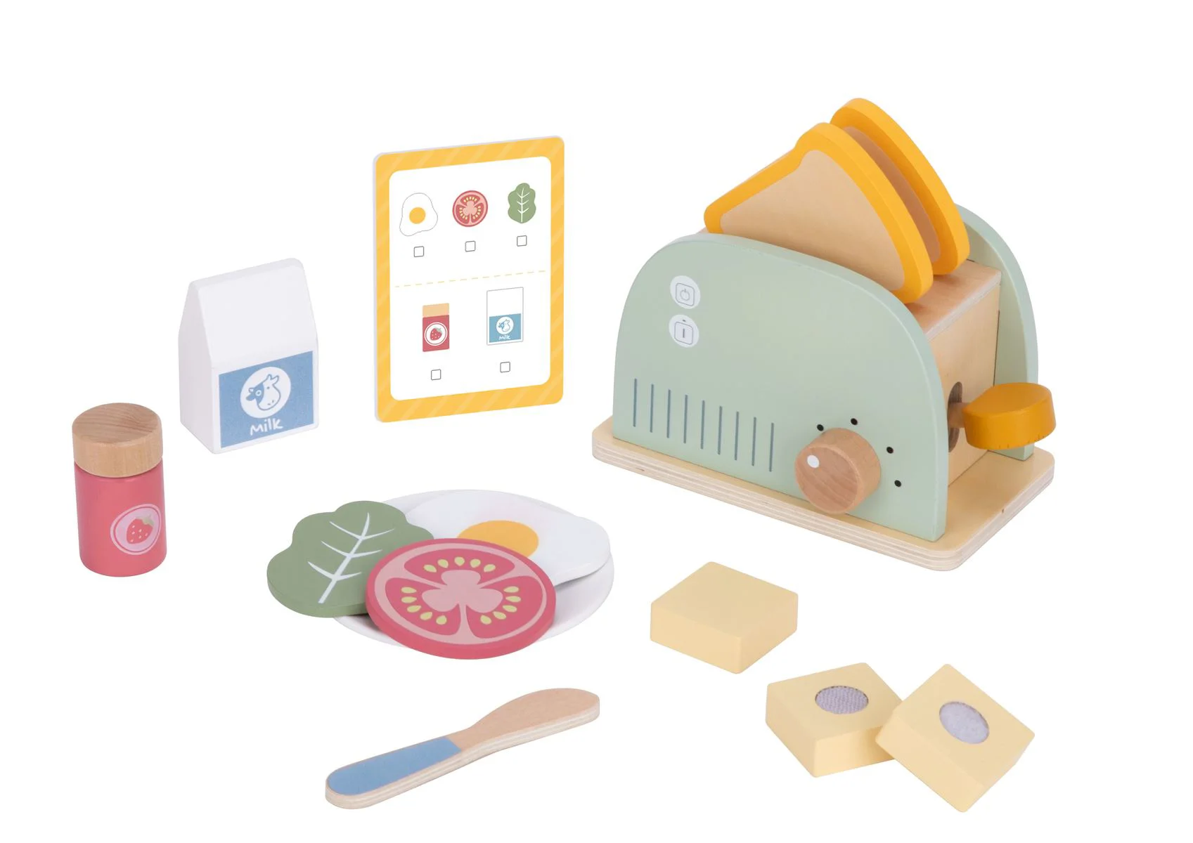 Jucarie din lemn Tooky Toy Toaster foto
