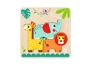 Деревянный пазл Tooky Toy Животные джунглей, 7 эл.