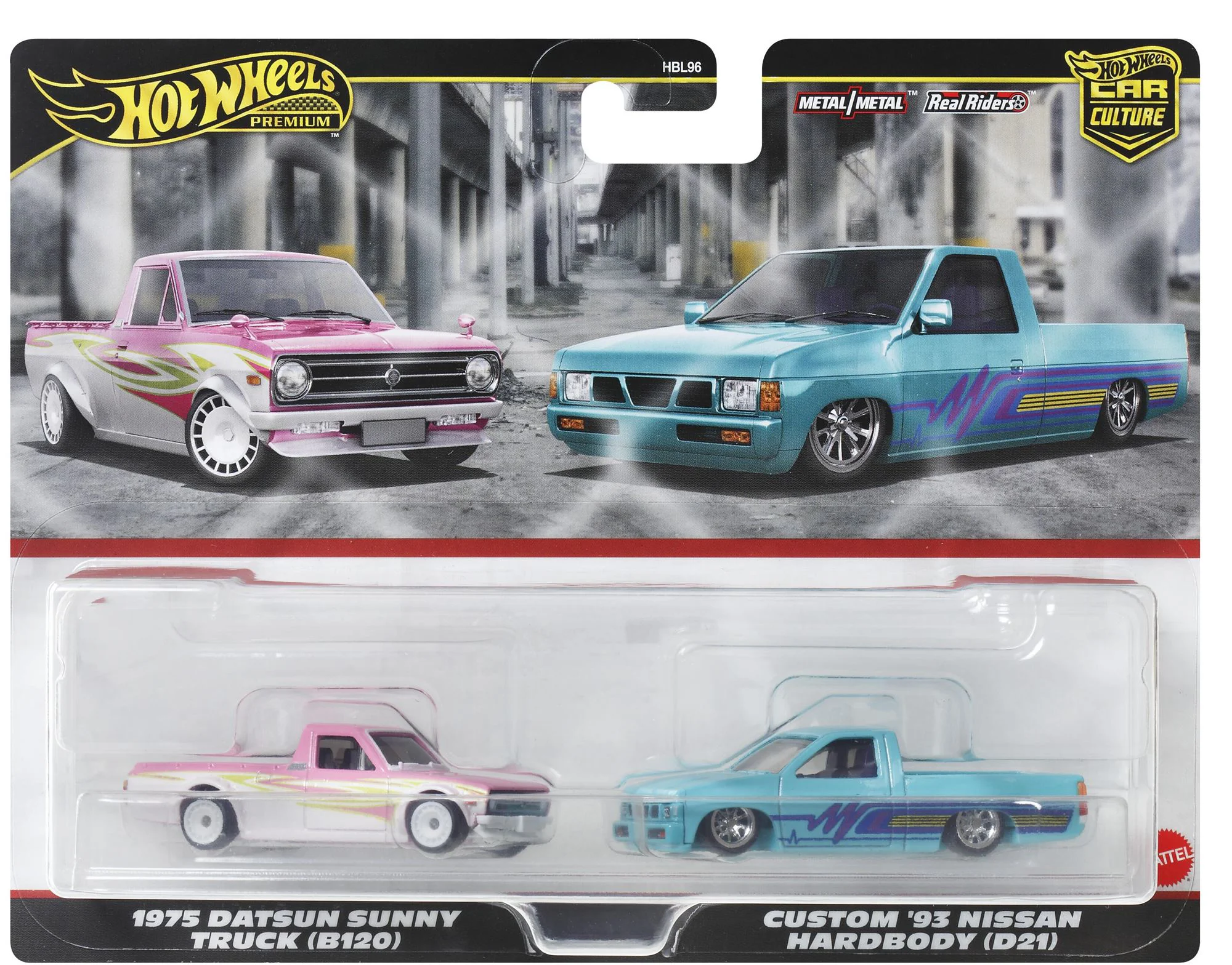 Set de masinute Hot Wheels Replici Premium, 1:64 foto