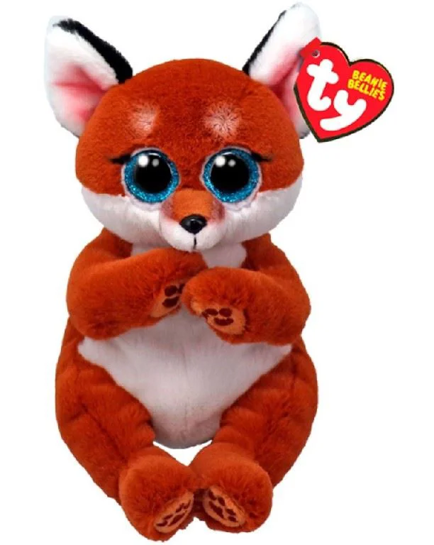 Jucarie de plus TY Beanie Babies Vulpea Witt, 20 сm foto