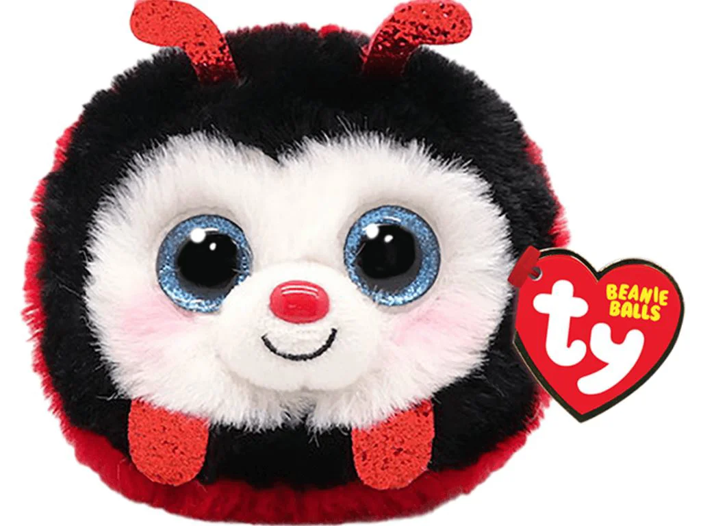Игрушка TY Божья коровка Иззи, 10 см