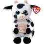 Jucarie de plus TY Vacuta HERDLY  (Beanie Babies), 20 cm foto