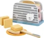 Toaster din lemn pentru copii, 8 piese