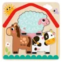 Деревянный пазл Tooky Toy Животные фермы