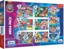Puzzle Trefl 10 in 1 - Dogs' happy day foto