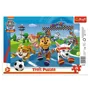 Puzzle Trefl Frame Obliging dogs, 15 piese foto
