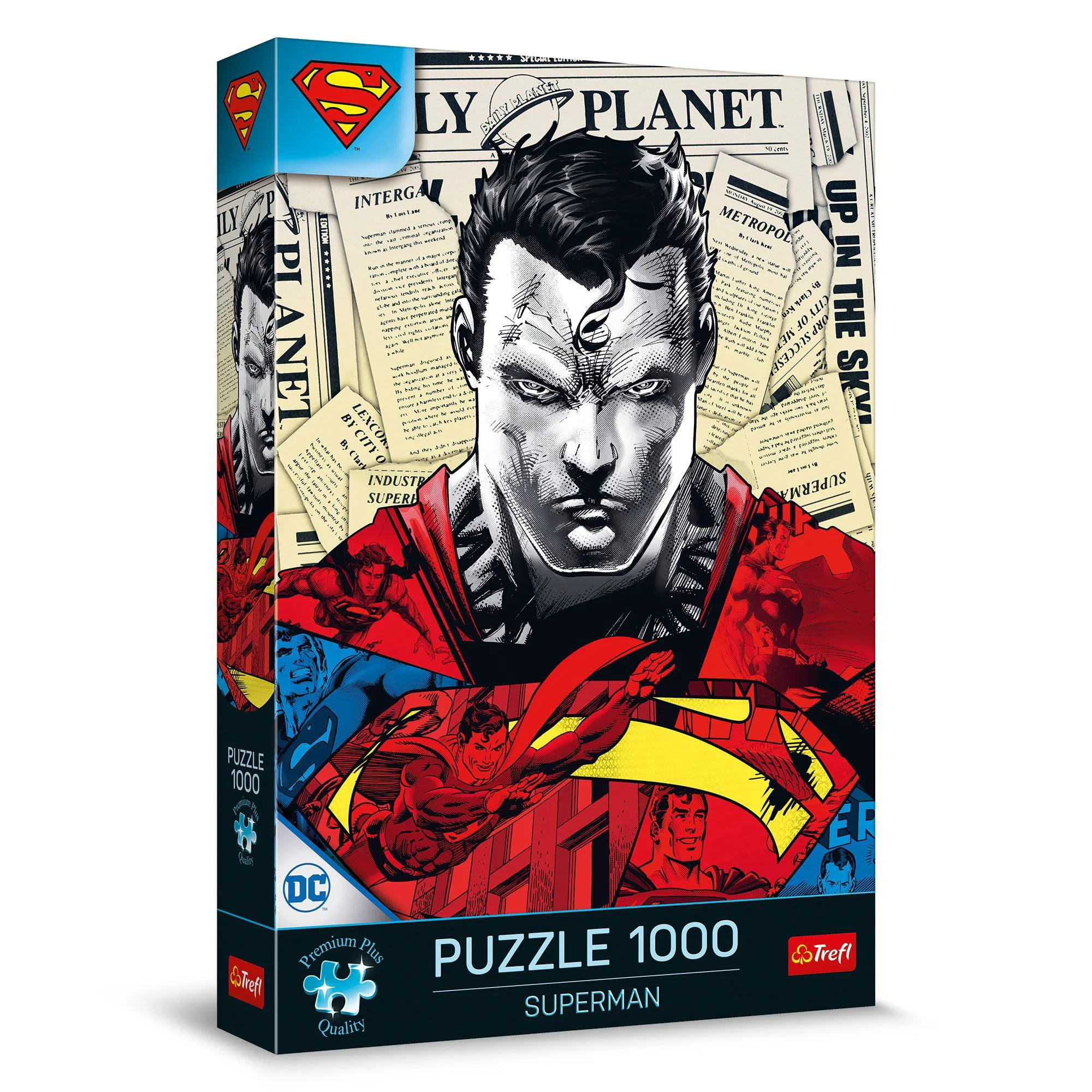 Puzzle Trefl Premium Plus Superman, 1000 piese foto