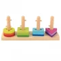 Sorter din lemn Tooky Toy Forme, 13 el. foto