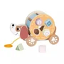Деревянная игрушка-сортер Tooky Toy Собака на верёвочке foto
