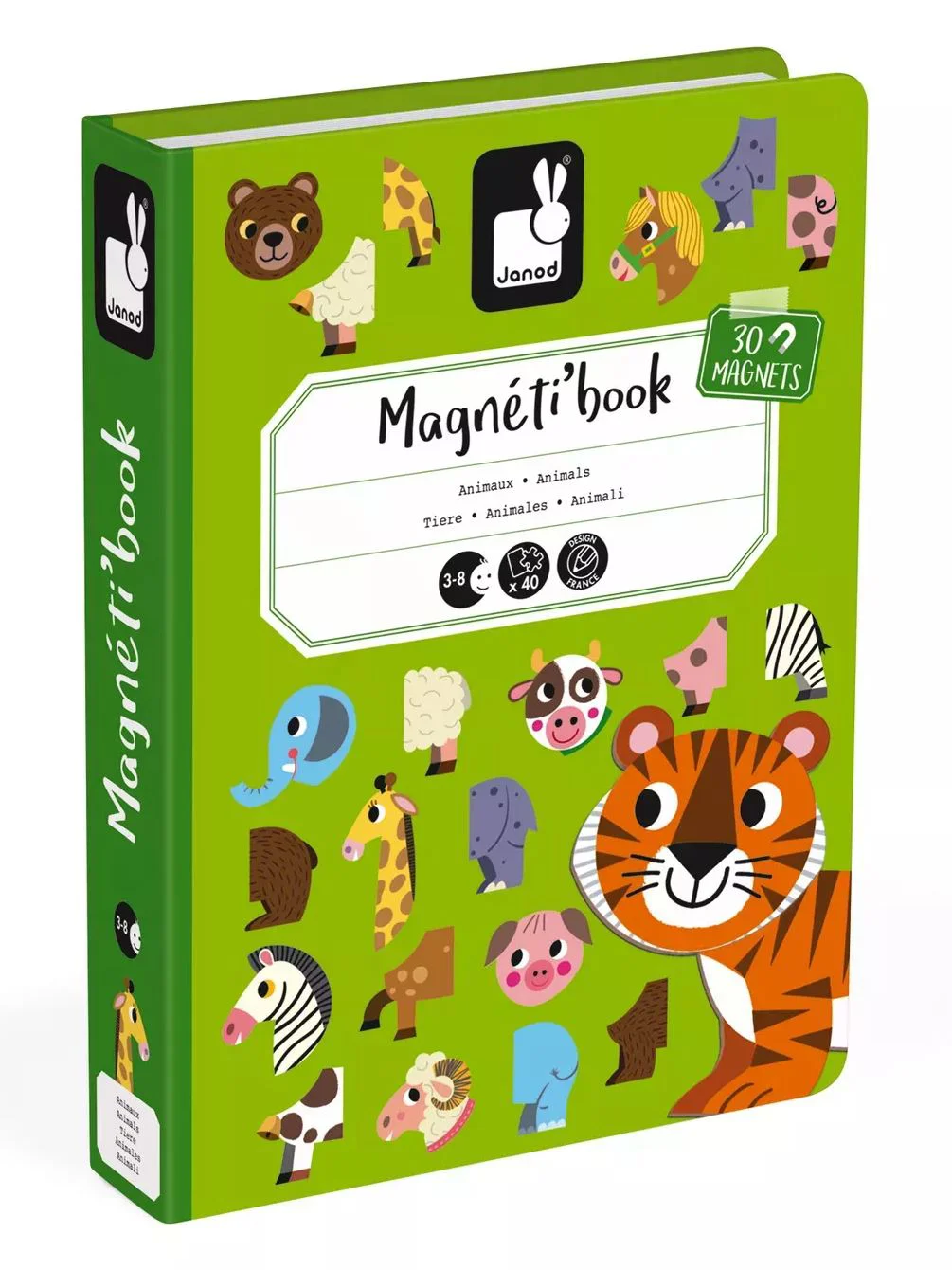 Carte magnetică Janod Animale
