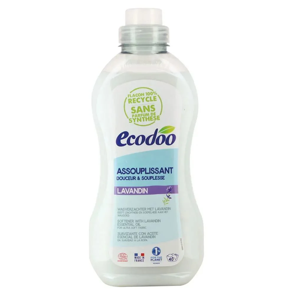 Balsam de rufe ecologic Ecodoo cu miros de lavanda, 1000 ml