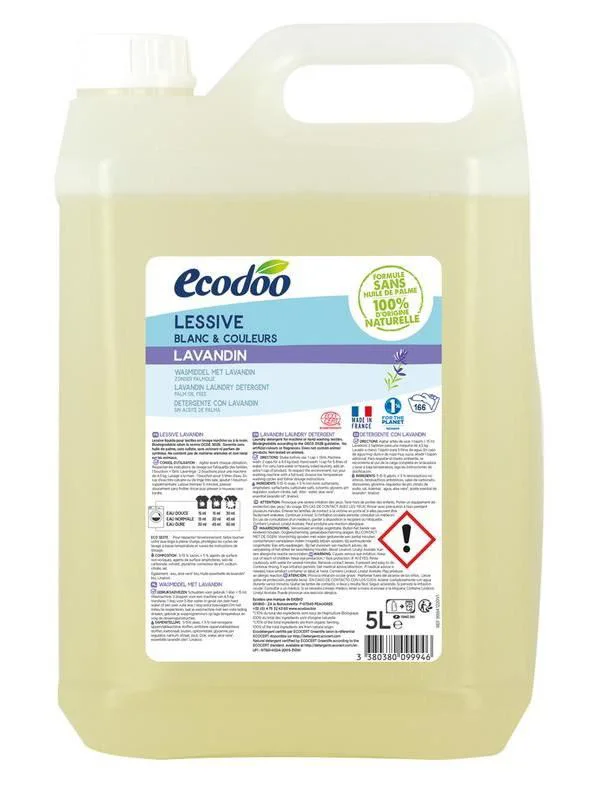 Detergent rufe eco Ecodoo cu aroma de lavanda, 5000 ml