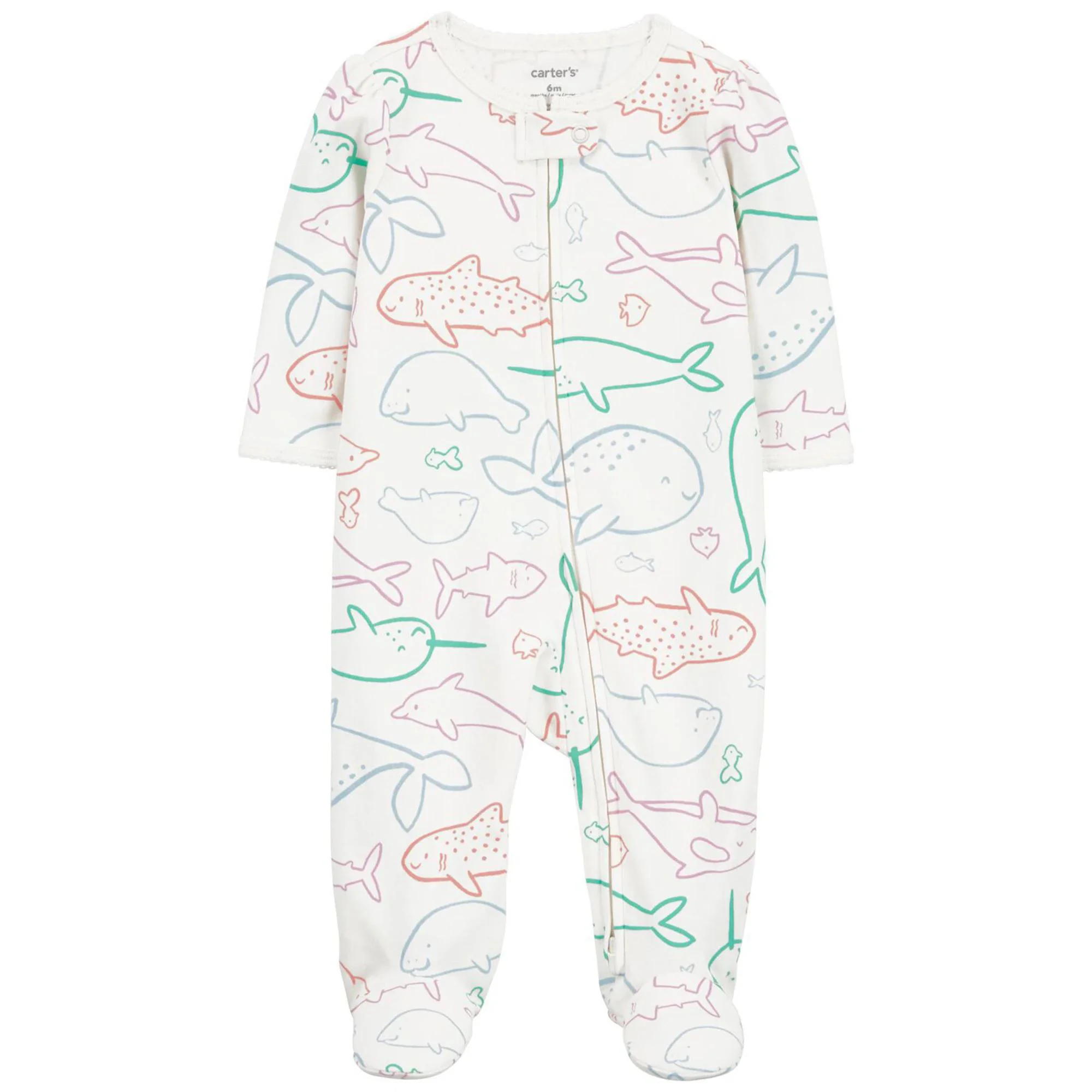 Carter's Пижама Киты