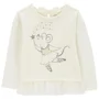 Carter's Блузка ivory Ballerina