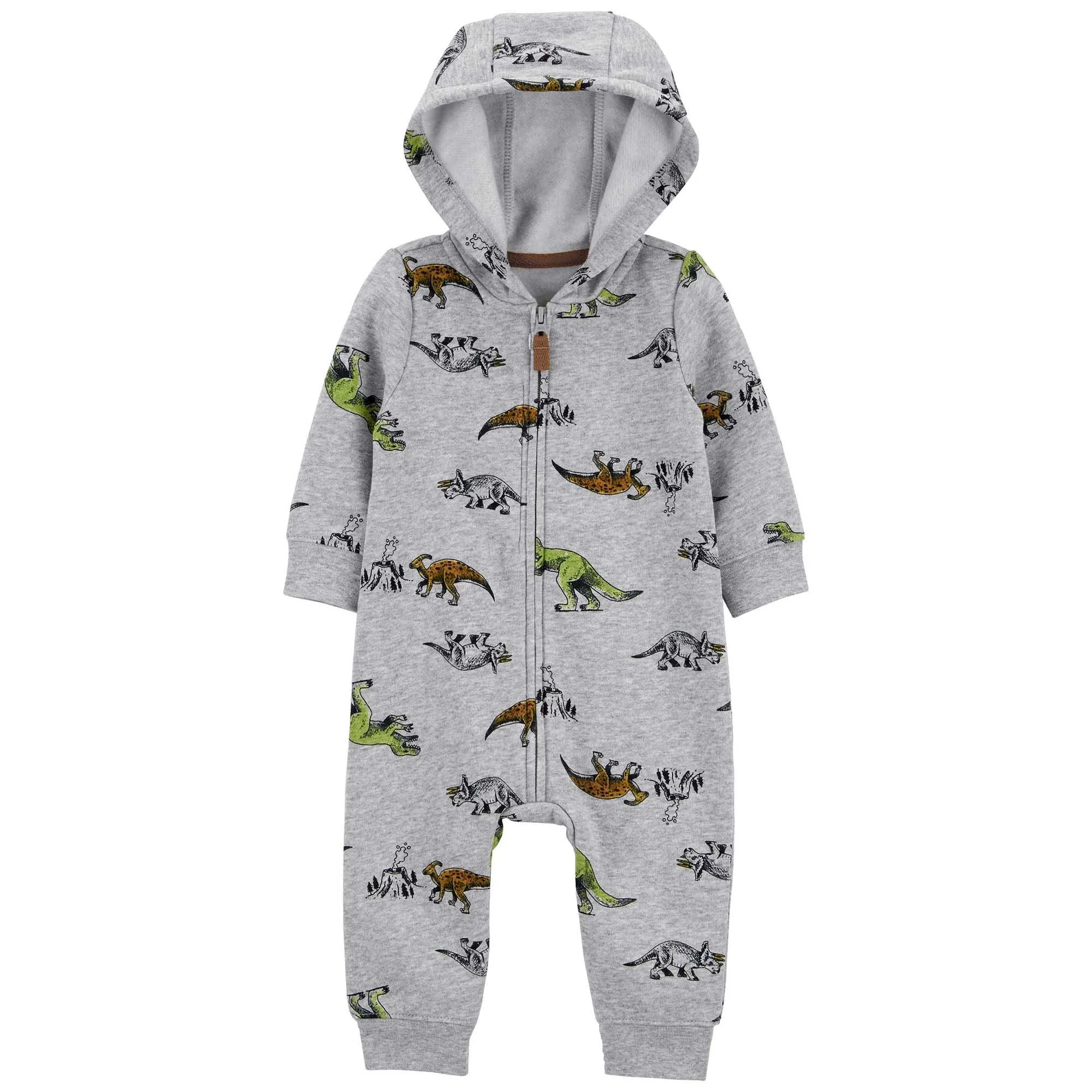 Carter's Salopeta din fleece cu gluga