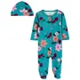 Carter's Set 2 piese Pijama si caciulita Flori foto