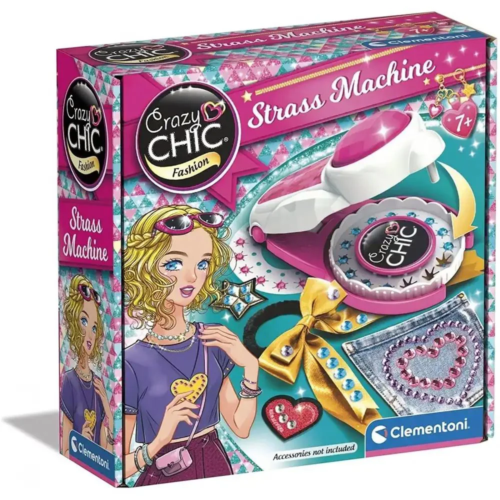 Set de creatie Clementoni Crazy Chic Masina pentru strasuri