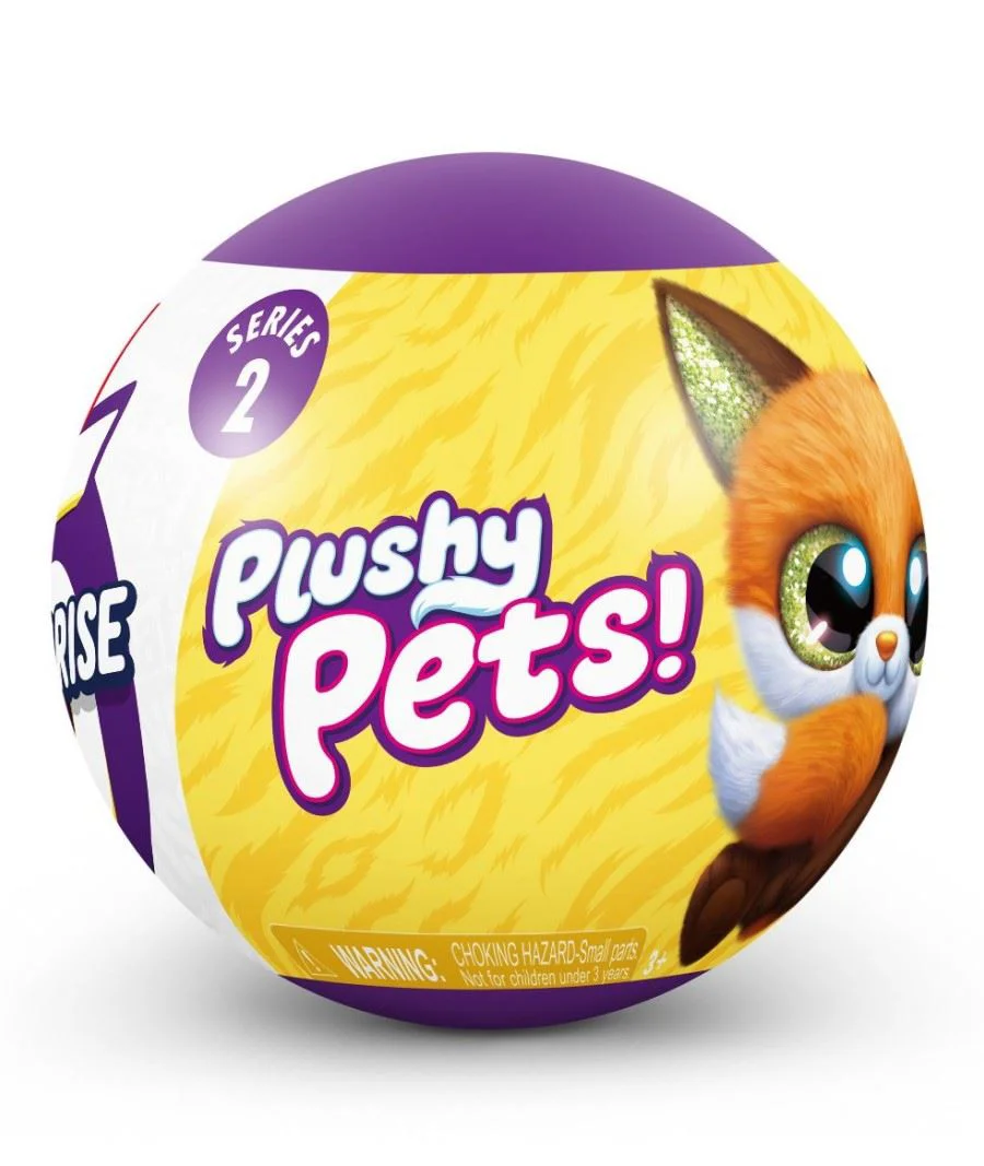 Jucarie de plus surpriza Zuru Plushy Pets