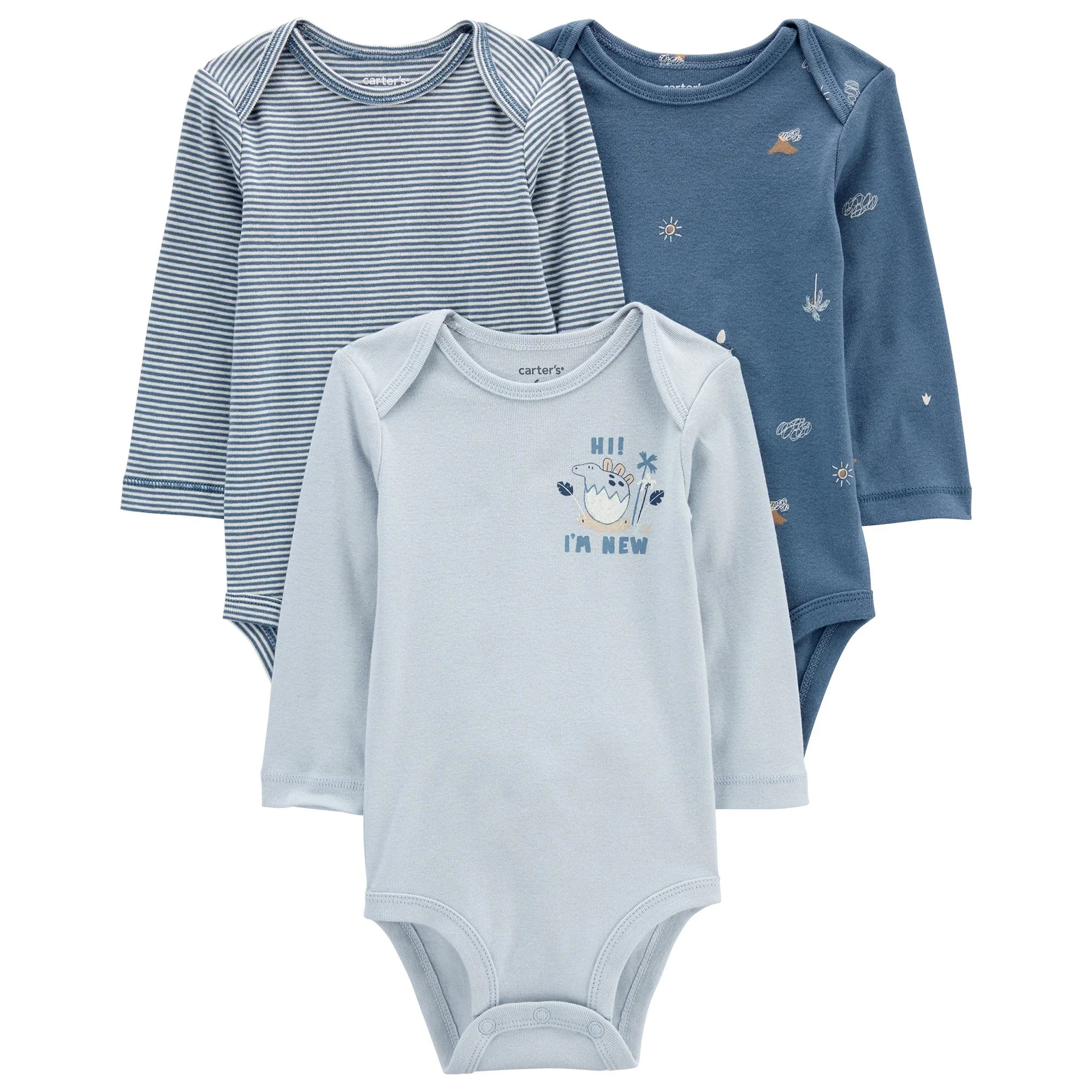Carter's Set 3 piese body cu mineci lungi foto