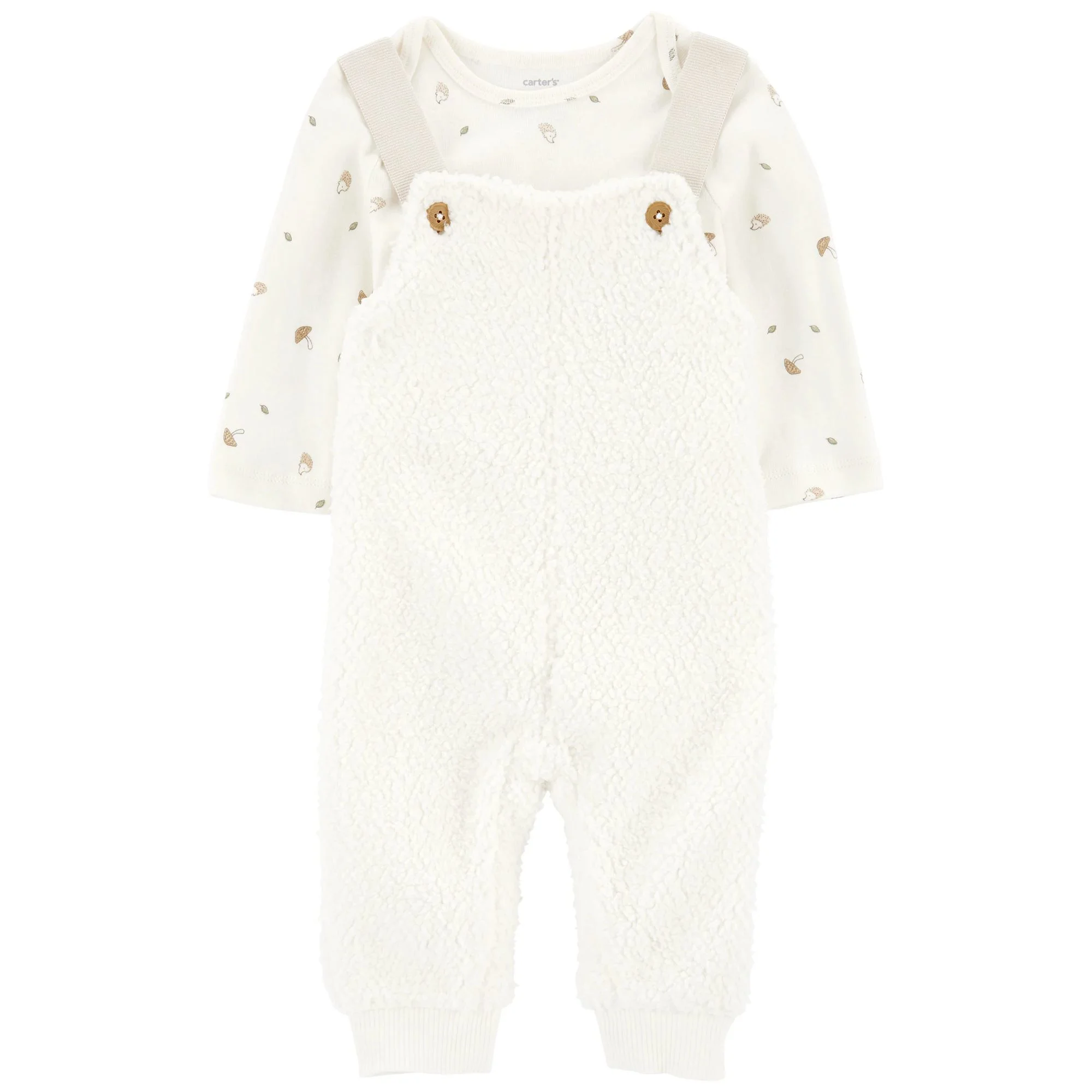 Carter's Set 2 piese Body si salopeta sherpa foto