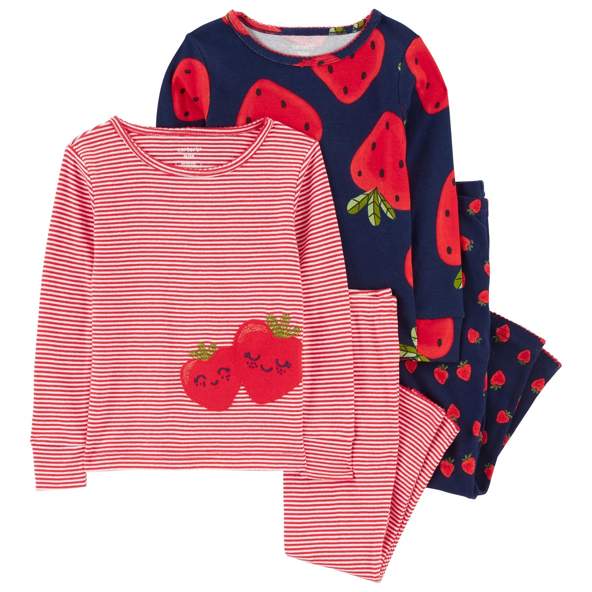 Carter's Set 2 piese Pijamale Capsunele foto