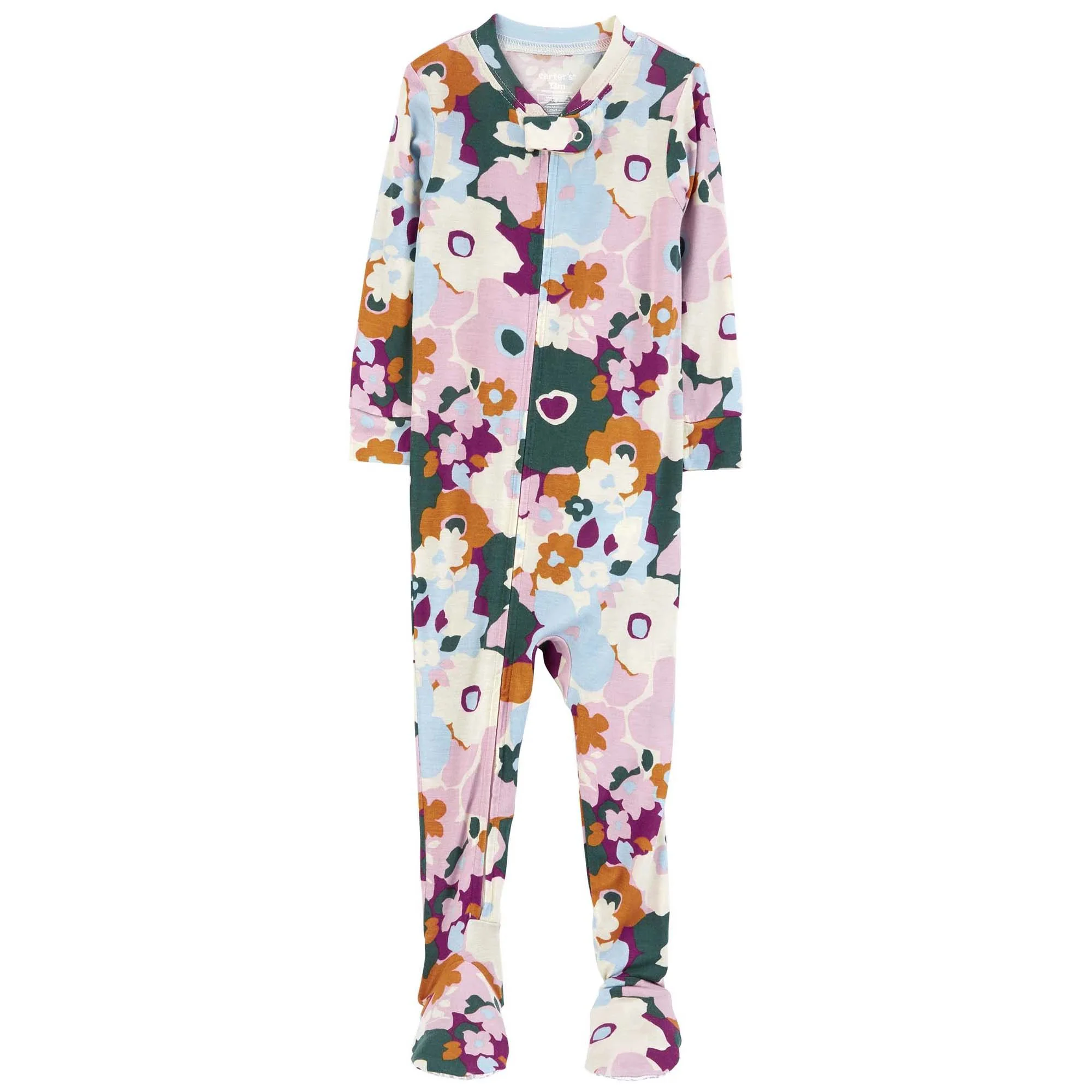 Carter's Pijama Flori - material Viscoza PurelySoft foto