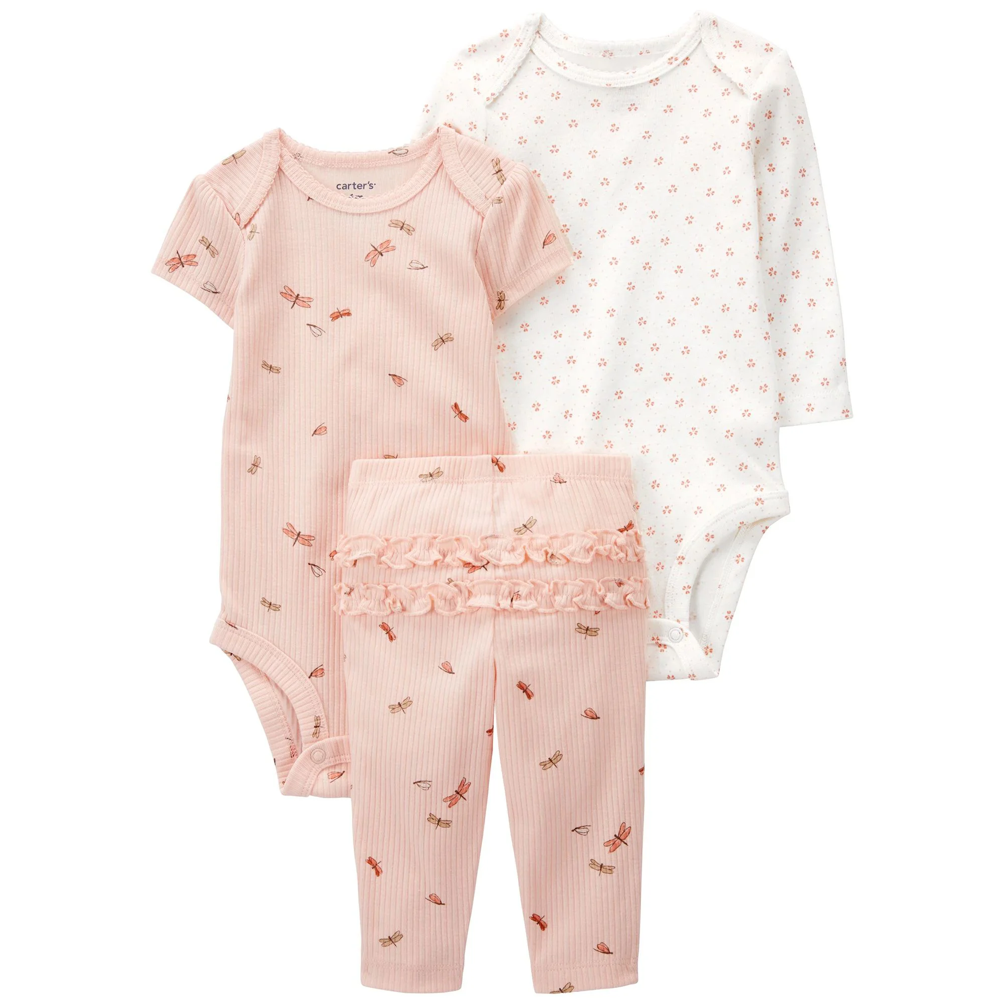 Carter's Set 3 piese - Pantaloni si 2 body