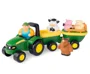 Трактор Tomy John Deere с животными foto