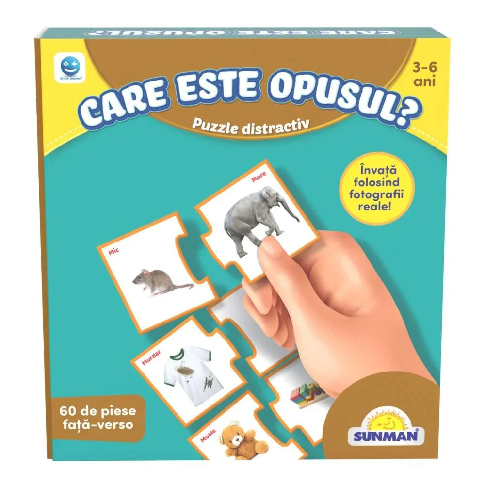 Puzzle Noriel "Invatam opozitiile" RO