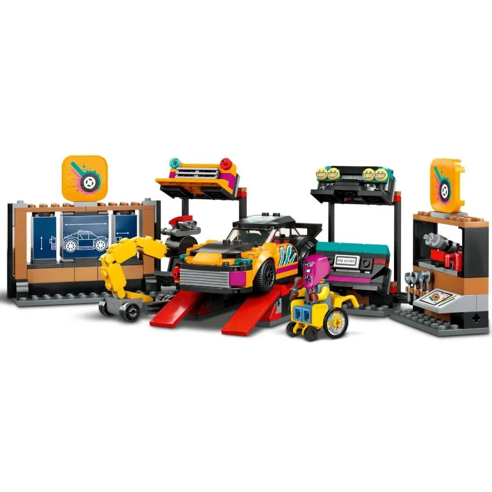 Set de constructie LEGO City Service pentru personalizarea masinilor, 507 el. foto