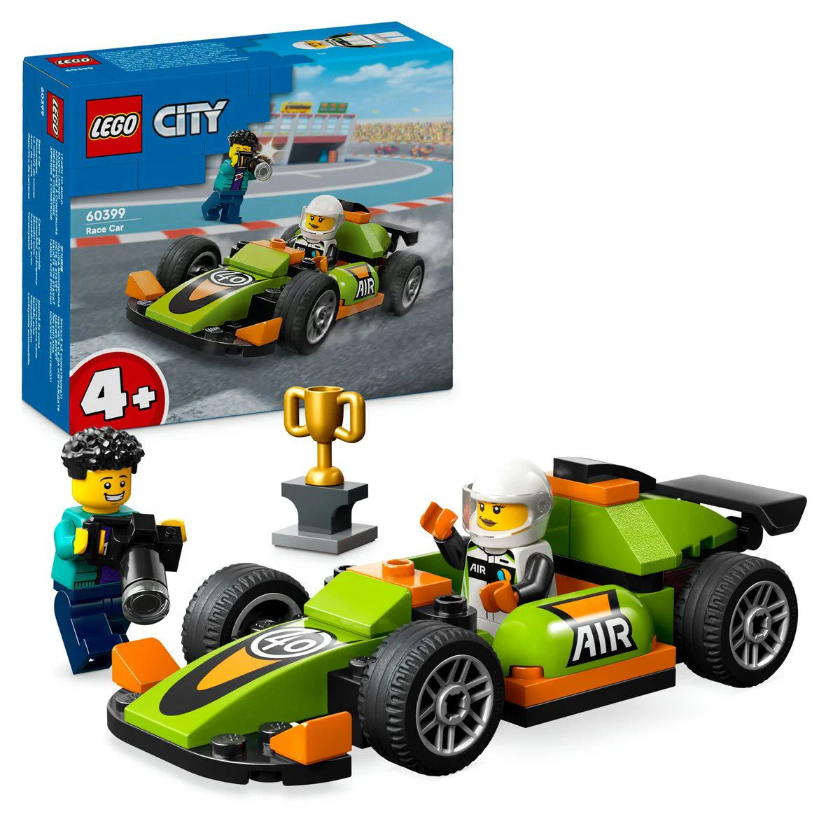 Set de constructie LEGO City Masina de curse, 56 el. foto