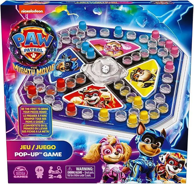 Joc de societate Spin Master "Paw Patrol: Pop-Up"