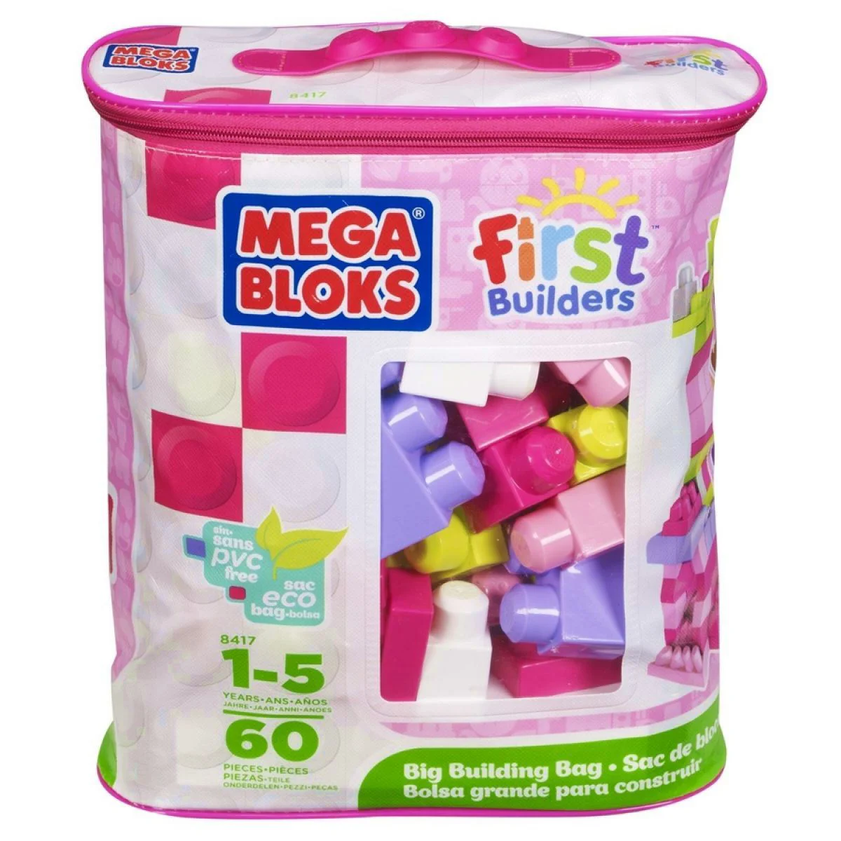 Constructor "Mega Bloks" Roz, 60 piese