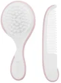 Pieptene si perie KikkaBoo Utility Pink