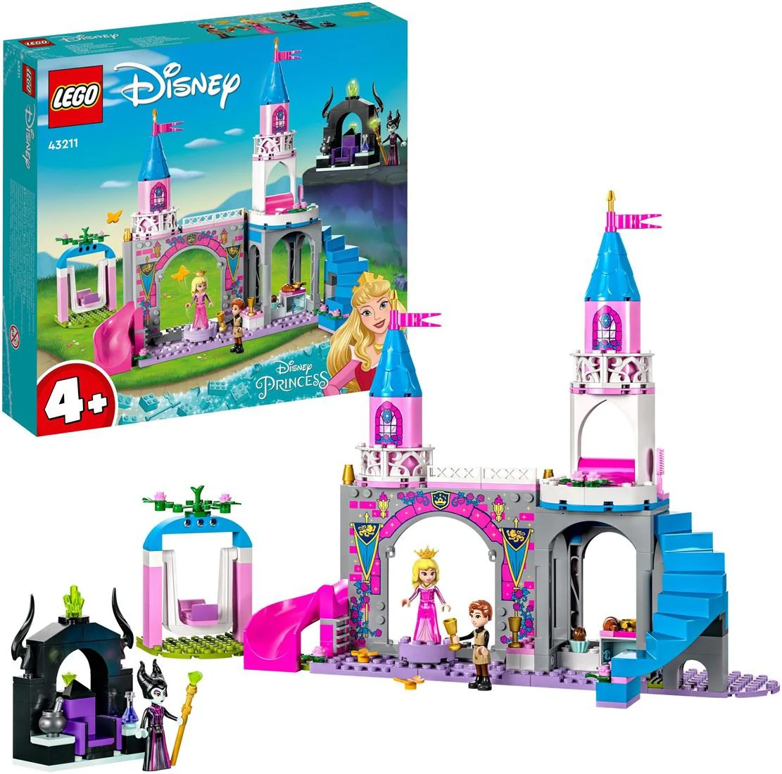 image for Set de constructie LEGO Disney Castelul Aurorei, 187 el. foto