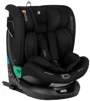 Вращающееся автокресло с изофиксом KikkaBoo i-Roll Black, 40-150 см