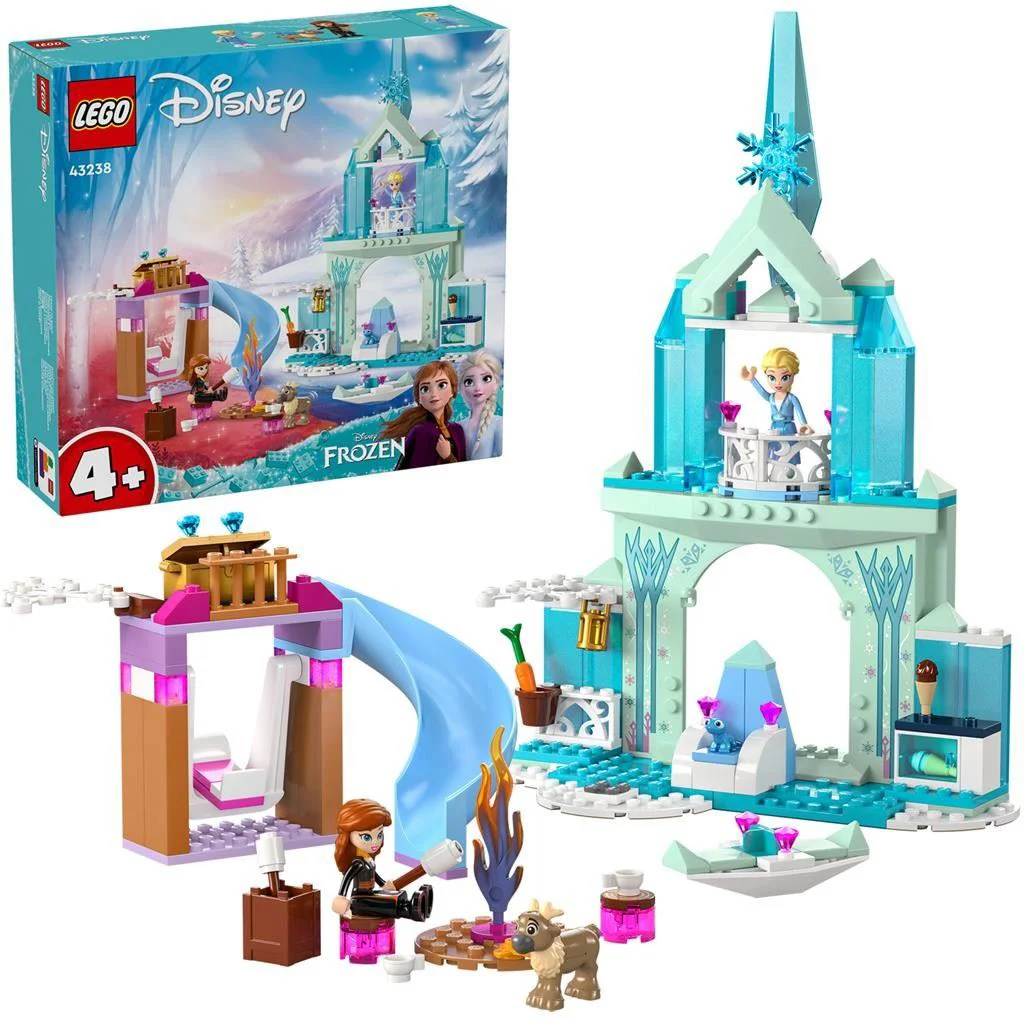 Set de constructie LEGO Disney Castelul Elsei, 163 el. foto