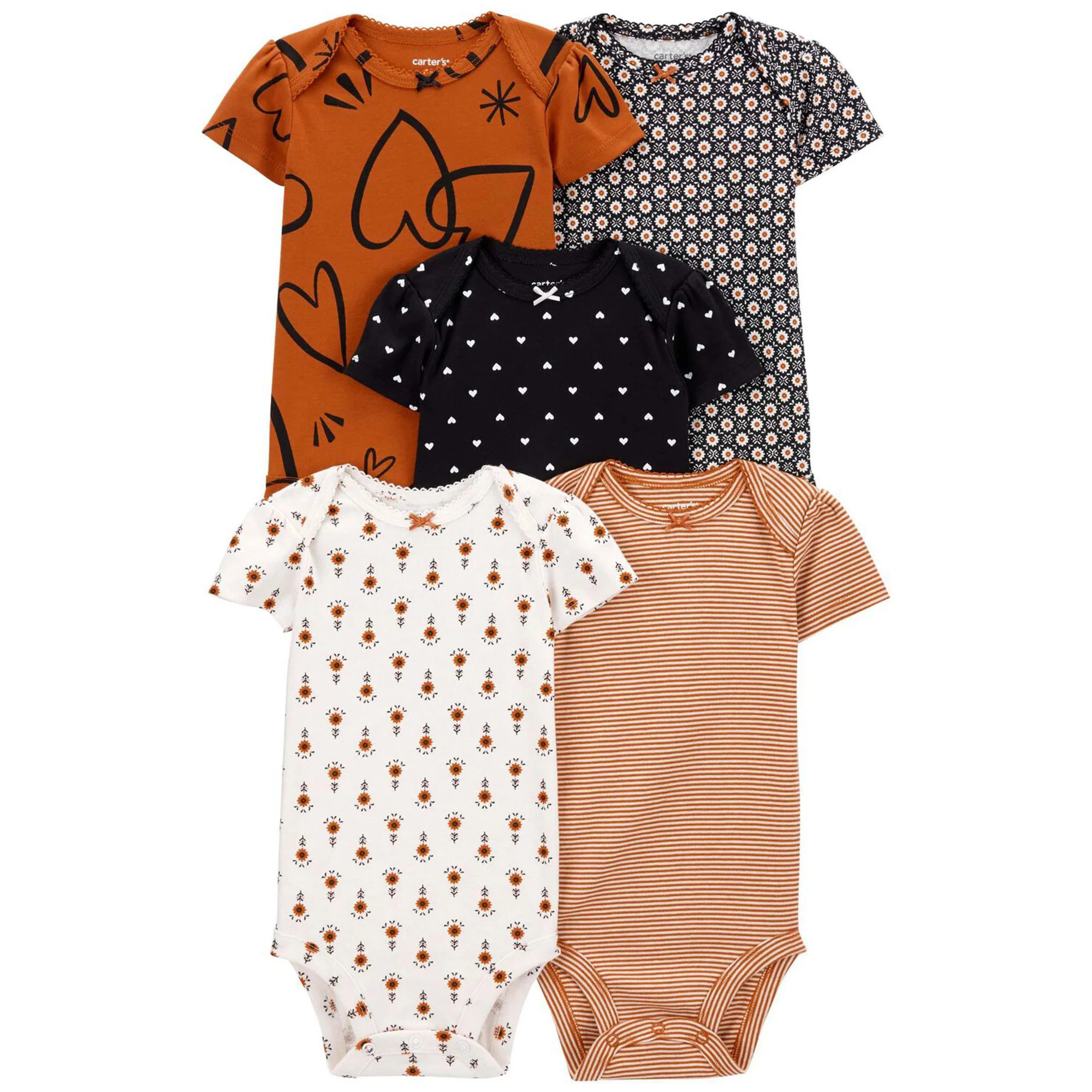 Carter's Set 5 piese body Flori foto