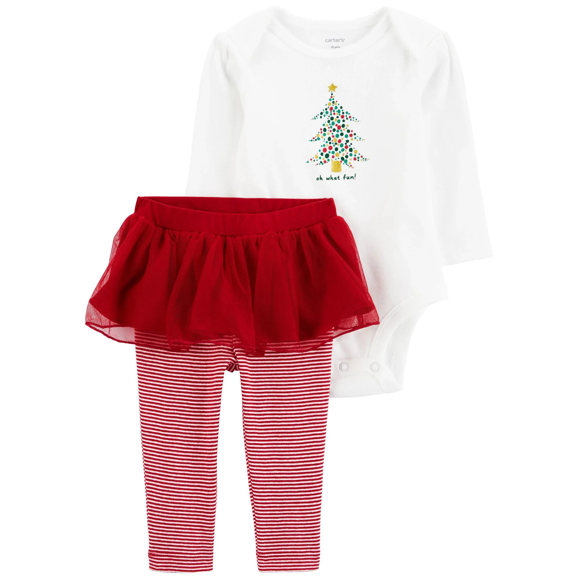Carter's Set 2 piese - body si colanti cu fustita tutu foto