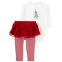 Carter's Set 2 piese - body si colanti cu fustita tutu foto