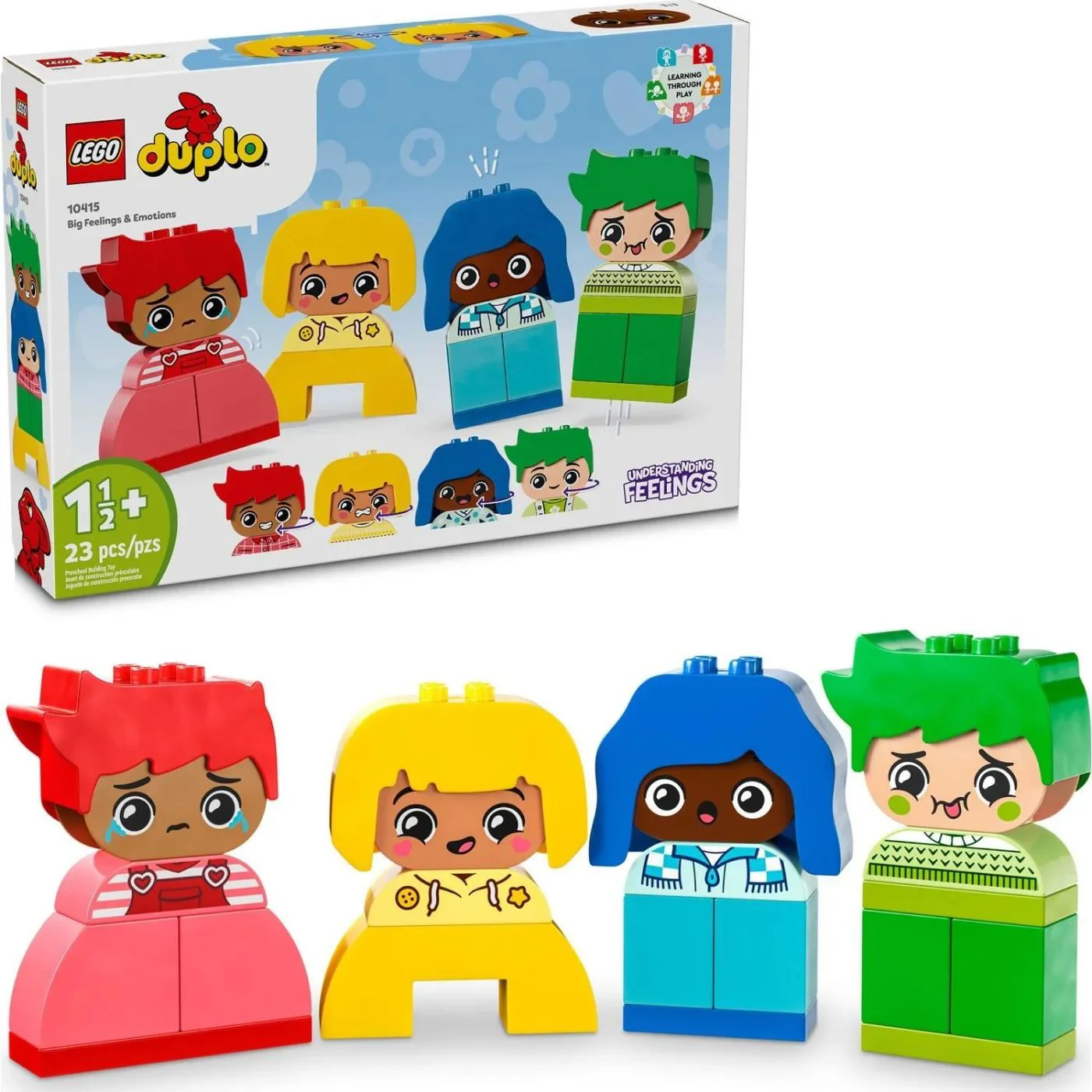 Конструктор LEGO Duplo Мои первые чувства и эмоции, 23 эл. foto