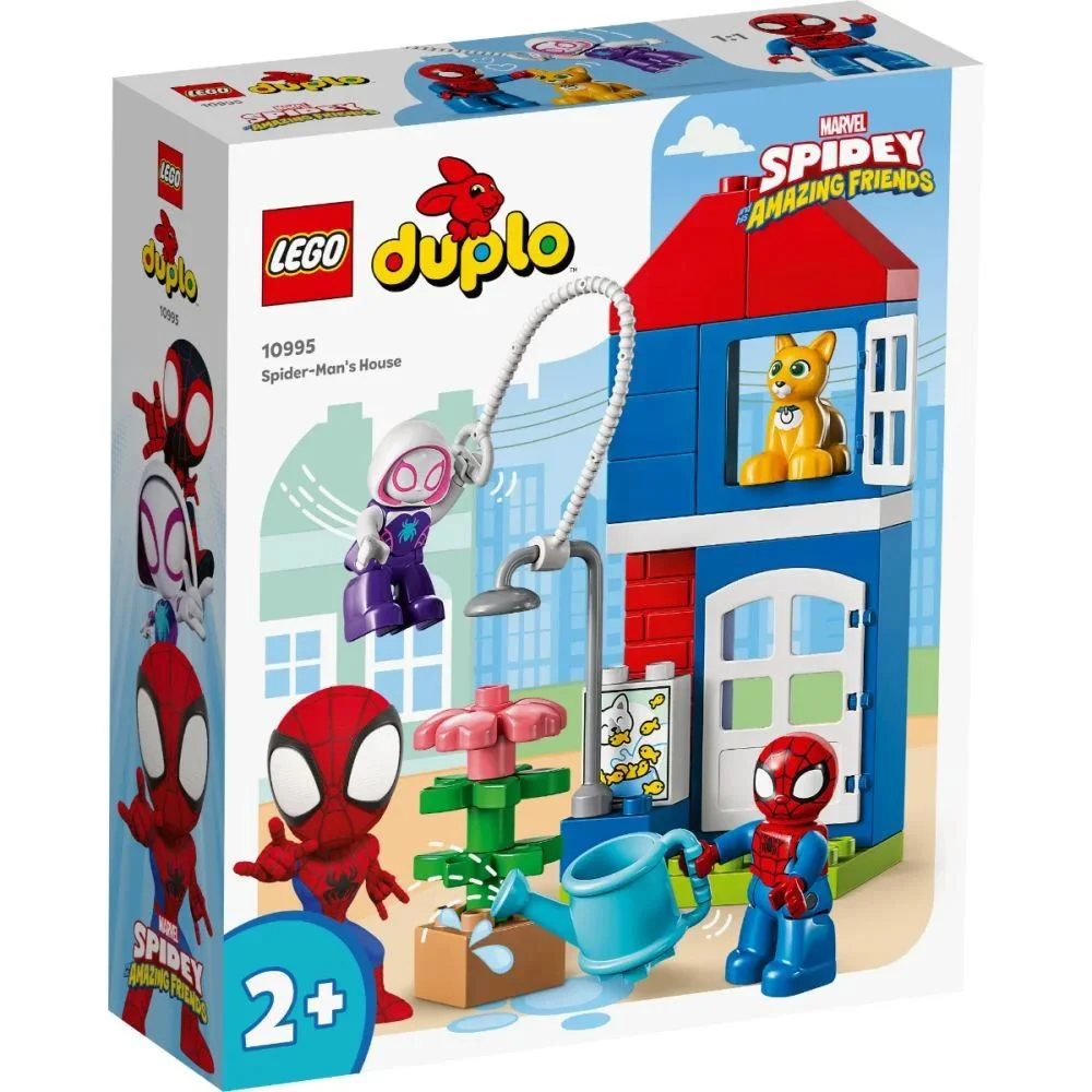 Set de constructie LEGO Duplo Casa Omului Paianjen, 25 el.