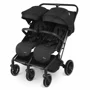 Carucior pentru gemeni BabyGo GoTwice Black