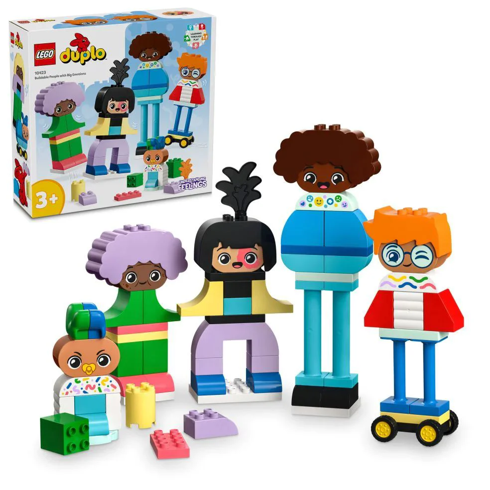 image for Set de constructie LEGO Duplo Oameni construibili cu emotii mari, 71 el. foto