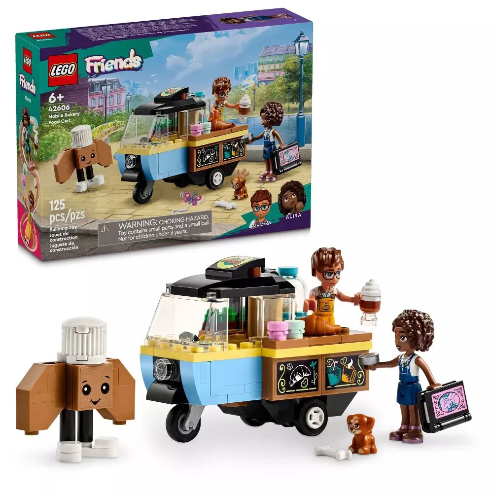 Set de constructie LEGO Friends Brutaria pe roti, 125 el. foto