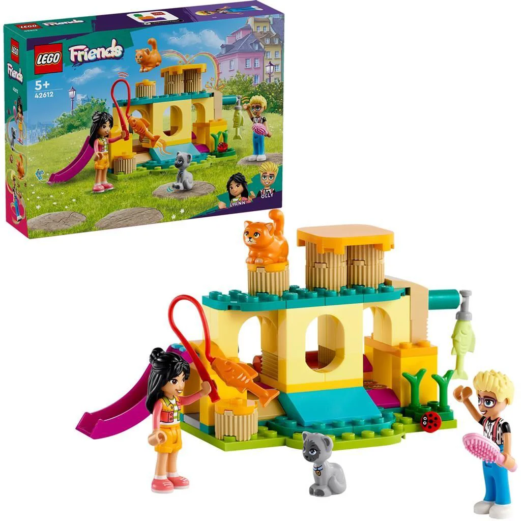 Конструктор LEGO Friends Приключения на игровой площадке для кошек, 87 эл. foto