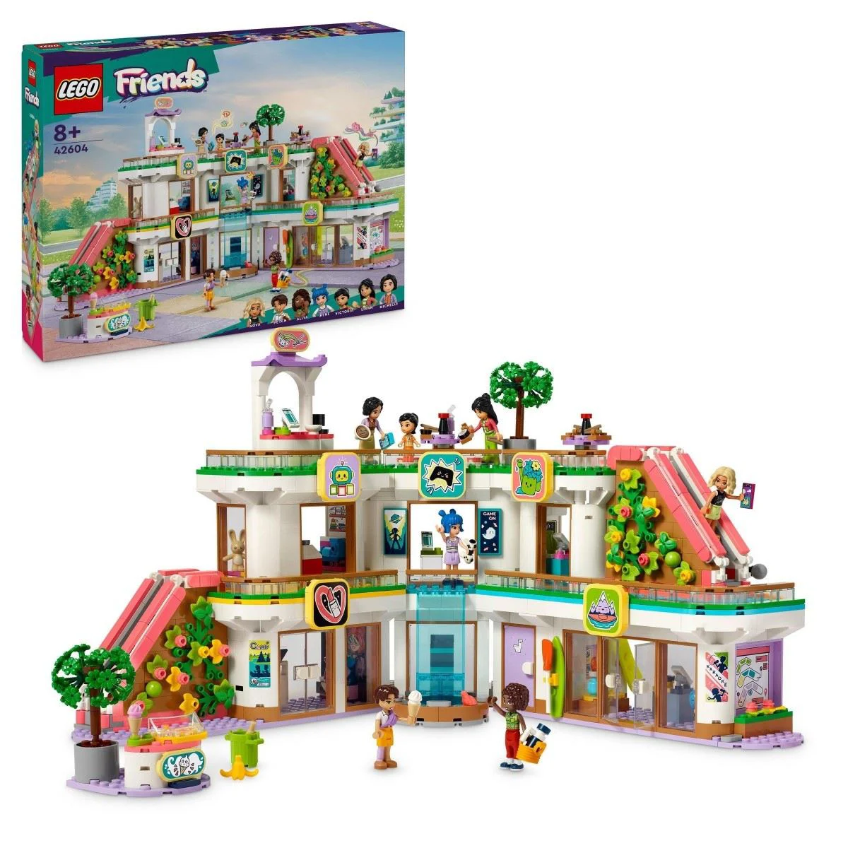 image for Конструктор LEGO Friends Торговый центр Хартлейк, 1237 эл. foto