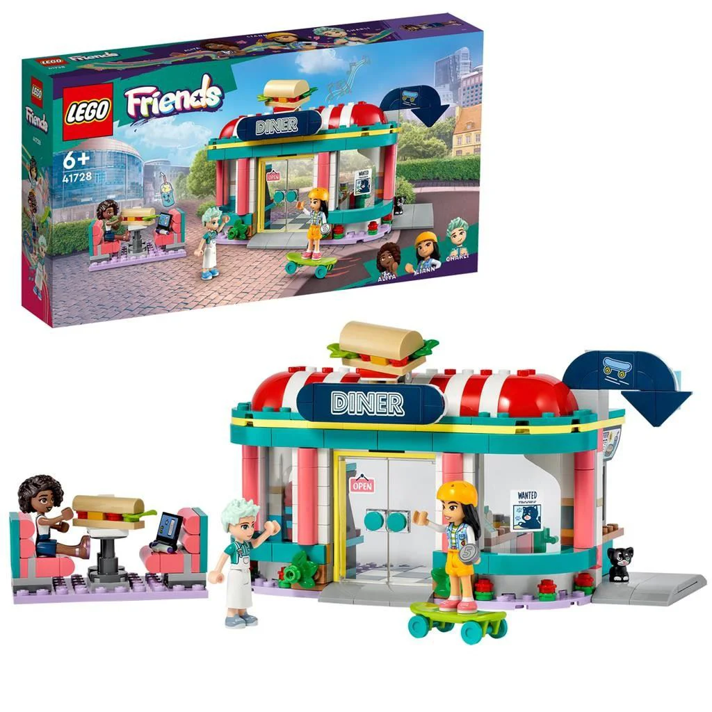 Конструктор LEGO Friends Ресторан в центре Хартлейка, 346 эл. foto