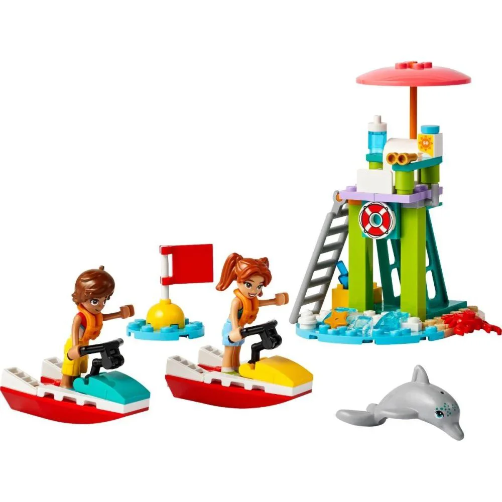 Set de constructie LEGO Friends Scuter acvatic pe litoral, 84 el. foto