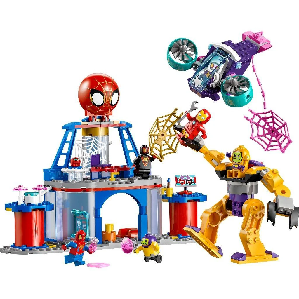 Set de constructie LEGO Marvel Cartierul general al echipei lui Spidey, 193 el. foto